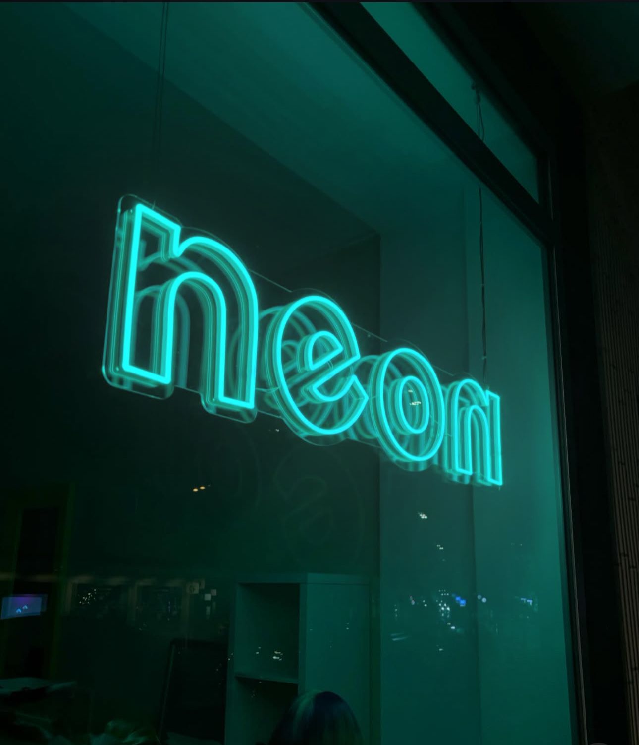 Neon Acrylplatte