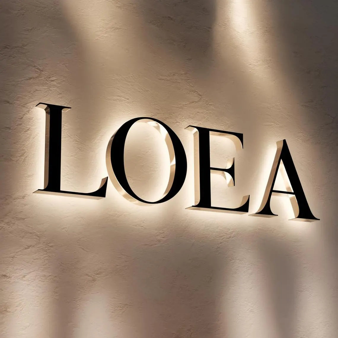 Letters Backlit