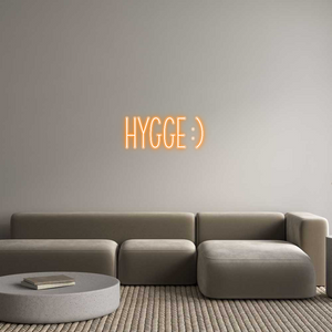 Custom Neon Sign hygge :)