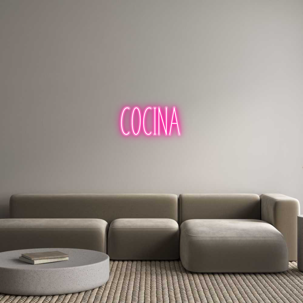 Custom Neon Sign Cocina