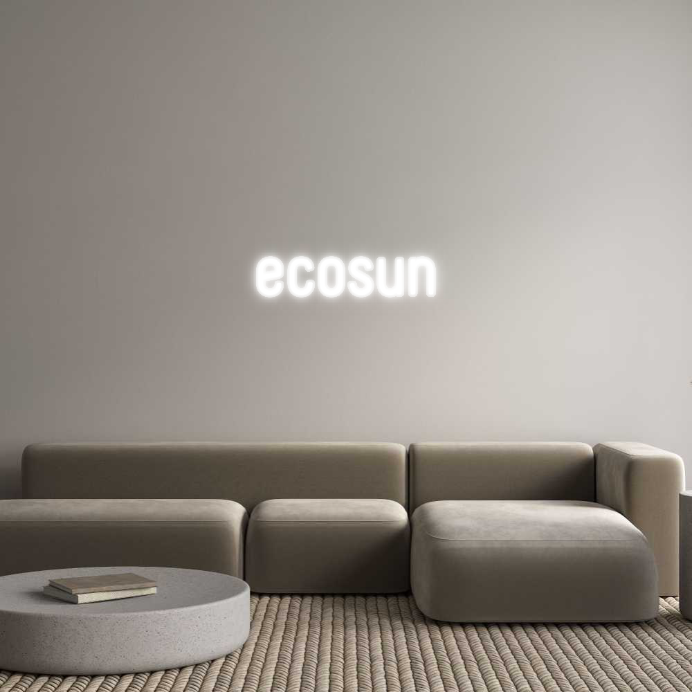 Custom Neon Sign ecosun