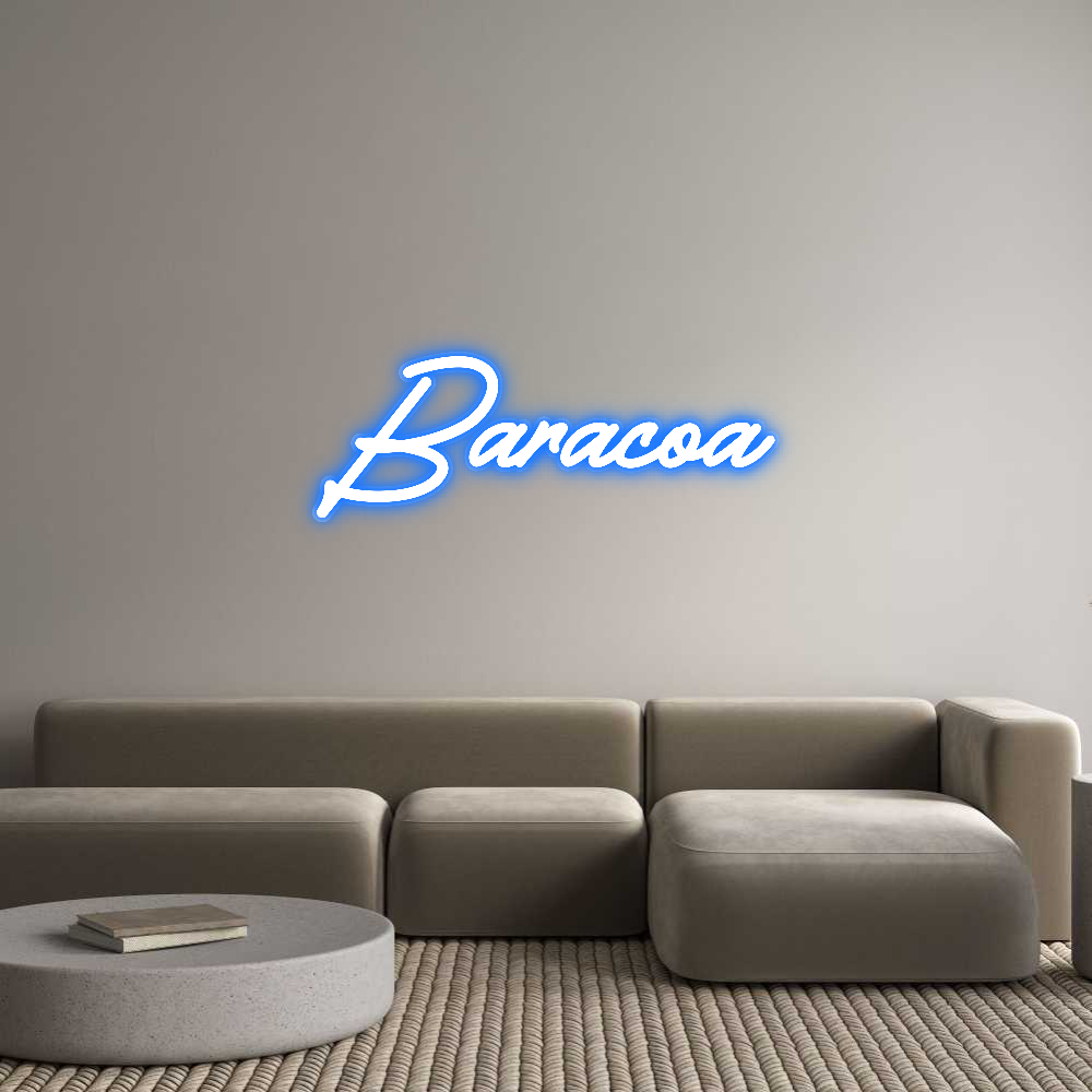 Custom Neon Sign Baracoa