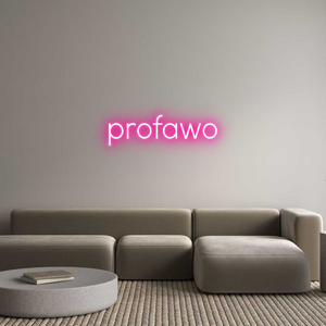 Custom Neon Sign profawo