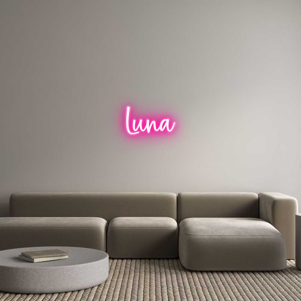 Custom Neon Sign Luna