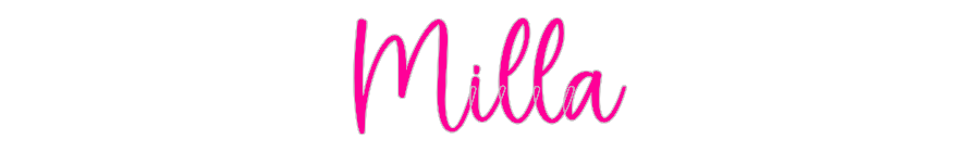 Custom Neon Sign Milla