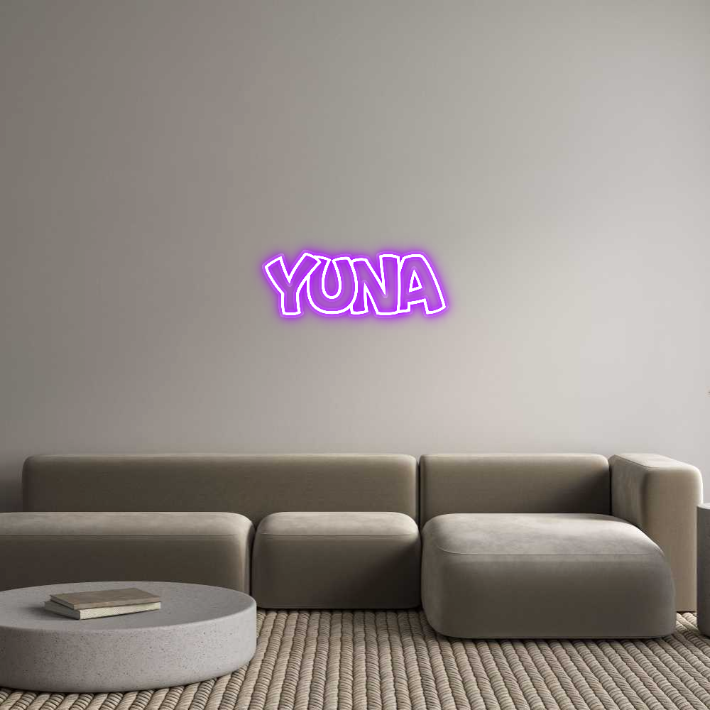 Custom Neon Sign Yuna