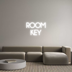 Custom Neon Sign ROOM
KEY