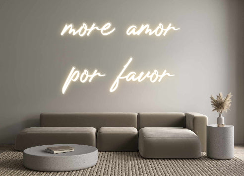 Custom Neon-Sign more amor 
p...