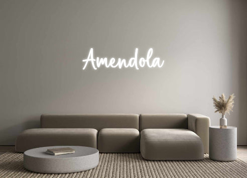 Custom Neon-Sign Amendola