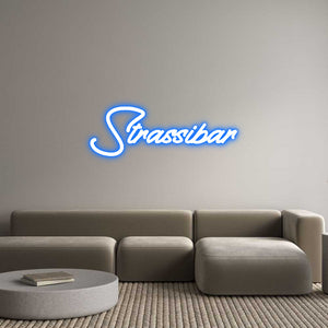 Custom Neon Sign Strassibar