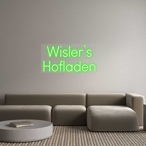 Custom Neon Sign Wisler’s 
Ho...