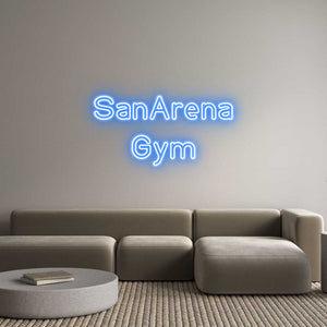 Custom Neon Sign SanArena
Gym