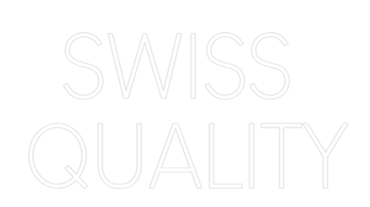 Custom Neon Sign SWISS
 QUALITY