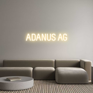 Custom Neon Sign ADANUS AG